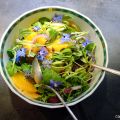 Salade d'oranges et fenouil avec vinaigrette à[...]