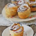 ROSES DE POMMES FEUILLETÉES