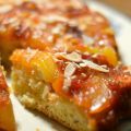 Gâteau renversé façon tatin aux nectarines