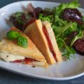Croques tomate mozzarella