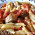 Penne à la saucisse italienne