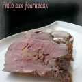 Gigot d'agneau au foie gras & au pain d'épices