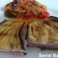 Sandwich chaud à l'aubergine et au jambon