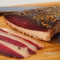 Magret de canard séché