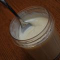 Yogourt au lait de soya à la vanille
