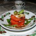 Salade de tomates et bocconcini