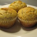 Muffins au babeurre, citron et graines de pavot