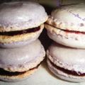 Macarons à la confiture de myrtilles, Recette[...]