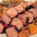 Saucisse aux lentilles carottes