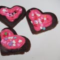 Biscuits au chocolat de la St-Valentin