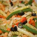 Salade de fusillis aux trois couleurs