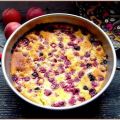 Gratin à la pêche et aux fruits rouges, Recette[...]