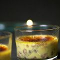 Crème brûlée au lait de coco et grenade,[...]