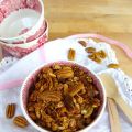 Granola façon pecan pie et raisins secs