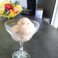 Crème glacée à l'abricot