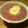 Recette sans gluten: pouding de chia aux fraises