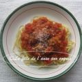 SAUCE TOMATE AUX BOULETTES