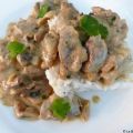 Sauté de veau à la crème