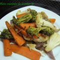Légumes grillés sur barbecue, Recette Ptitchef