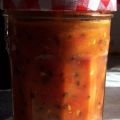 Condiment de tomates au miel et sésame noir,[...]