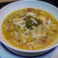 Minestrone au pesto crémeux