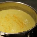 Velouté céleri - courgettes - curry
