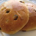 pains à la cannelle et aux raisins