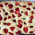 Foccacia aux fraises
