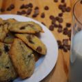Galettes miel, bleuets et chocolat