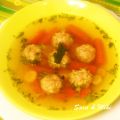 Soupe aux boulettes de viande