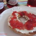 Confiture fraises et rhubarbe