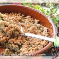 Crumble de courgettes et aubergine aux[...]