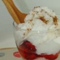 Tarte aux fraises destructuree facon verrine,[...]