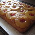 Gâteau renversé aux ananas