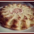 Quiche sans pâte au Cantal jeune