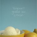 Yogourt glacé au citron