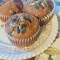 Muffins au potiron, miel et épeautre