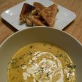 Potage crémeux à la citrouille