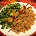 Brochettes de poulet