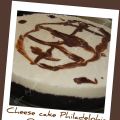 Cheesecake Philadelphia sur couche d