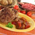 Boulettes de viande à la ratatouille et au riz