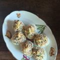 Œufs mimosa aux sardines à l'huile