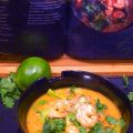 Soupe Thaïe aux crevettes et légumes