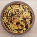 Flan pâtissier marbré
