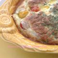 Clafoutis aux tomates-cerise et mimolette[...]