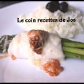 FILET DE SOLE AUX ASPERGES ET AUX TROIS FROMAGES