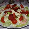 Salade au chorizo et aux crevettes - 3PP