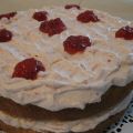 Gâteau à la vanille réduit en gras
