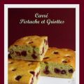 Carré pistache et griottes, Recette Ptitchef