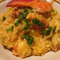 Risotto au homard, avec fond de bisque au[...]